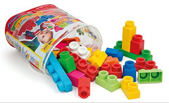 Soft stacking blocks - BAG 48 PCS - Clementoni - Merchandise - Clementoni - 8005125171347 - 22. september 2023