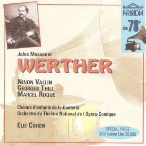 Cover for Jules Massenet  · Werther (CD)