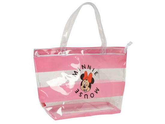 Cover for Minnie · MINNIE - Beach - Transparent Beach Bag 54x35x17cm (Toys)