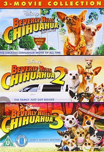 Cover for Beverly Hills Chihuahua 1-3 · Beverly Hills Chihuahua / Beverly Hills Chihuahua 2 / Beverly Hills Chihuahua 3 (DVD) (2013)