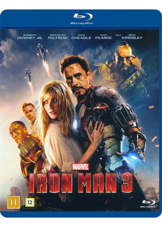 Cover for Marvel · Iron Man 3 (Blu-ray) (2013)