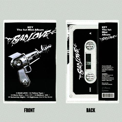 Cover for KEY · BAD LOVE (TAPE VER.) (Cassette) (2021)