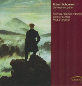 Cover for Schumann,r. / Irnberger / Spirit of Europe · Violin Concertos (CD) (2009)