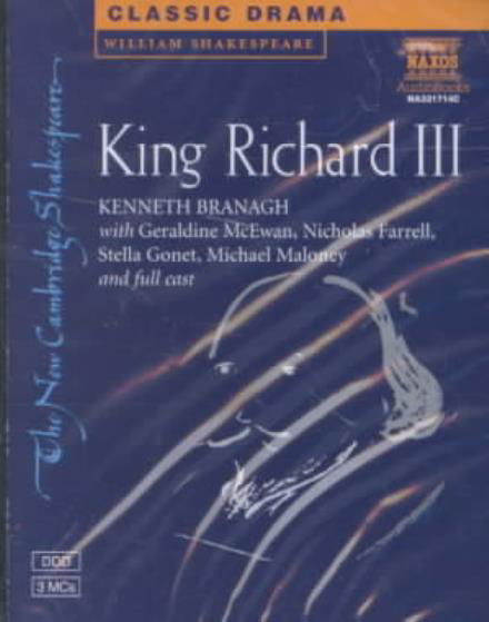 Cover for William Shakespeare · King Richard III Audio Cassette - New Cambridge Shakespeare Audio (Kassette) (2001)