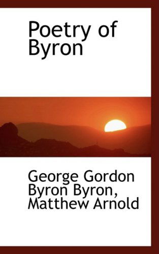 Cover for George Gordon Byron · Poetry of Byron (Paperback Book) (2008)