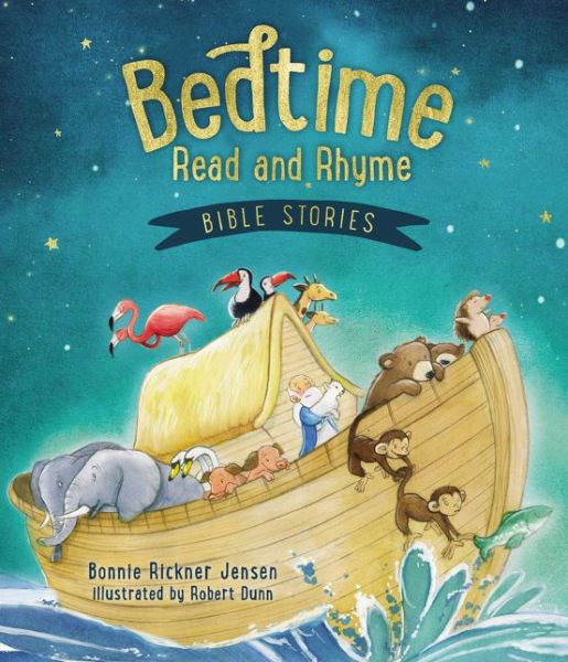 Cover for Bonnie Rickner Jensen · Bedtime Read and Rhyme Bible Stories (Hardcover Book) (2016)