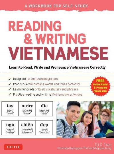 Cover for Tri C. Tran · Reading &amp; Writing Vietnamese: A Workbook for Self-Study: Learn to Read, Write and Pronounce Vietnamese Correctly  (Online Audio &amp; Printable Flash Cards) - Workbook For Self-Study (Paperback Bog) (2022)