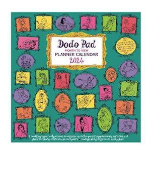 Cover for Lord Dodo · The Dodo Pad Family Planner Calendar 2024 - Month to View with 5 Daily Columns: For up to 5 people's activities. See everyone's comings &amp; goings in one handy place. UK made, sustainable, plastic free (Calendar) [12 Revised edition] (2023)