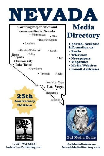 Cover for John Paul Owles · Owl Media Guide's Nevada Media Directory 25th Anniversary Edition (Paperback Book) (2012)