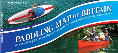 Cover for Peter Knowles · Paddling Map of Britain - Third Edition 2022 (Landkarten) (2022)