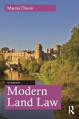Cover for Dixon, Martin (University of Cambridge.) · Modern Land Law (Paperback Book) (2025)