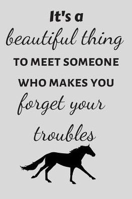 It's a Beautiful Thing to Meet Someone Who Makes You Forget Your Troubles - Ehj Finance - Boeken - Independently Published - 9781090381347 - 13 maart 2019