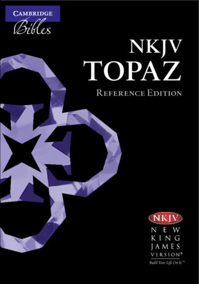 Cover for Cambridge University Press · NKJV Topaz Reference Edition, Black Calfsplit Leather, NK674:XRL (Leather Book) (2021)