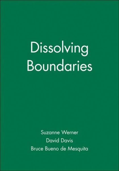 Cover for Werner · Dissolving Boundaries - International Studies Review Presidential Series (Paperback Bog) (2003)