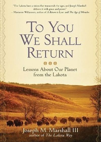 Cover for Joseph M. Marshall · To You We Shall Return (MP3-CD) (2010)