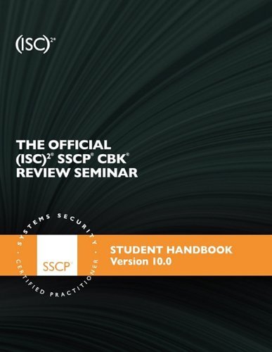 Cover for (Isc)2 · The Official (Isc)2 Sscp Review Seminar Student Manual V10 (Pocketbok) (2011)
