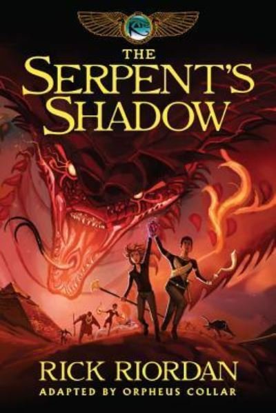 Cover for The Serpent's Shadow: The Graphic Novel (The Kane Chronicles: The Graphic Novels #3) (Book) (2017)