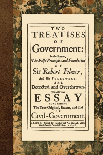 Two Treatises of Government - John Locke - Bøker - Lawbook Exchange, Ltd. - 9781616190347 - 15. februar 2010