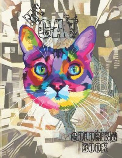 Cover for T K Setzer · My Cat Coloring Book (Paperback Book) (2018)