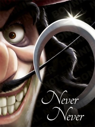 Cover for Serena Valentino · Disney Classics Peter Pan: Never Never - Villain Tales (Paperback Book) (2022)