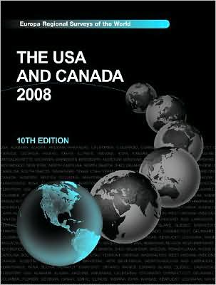 Cover for Europa Publications · USA and Canada 2008 - USA and Canada (Hardcover Book) (2007)