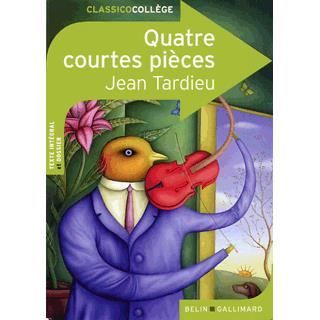 Cover for Jean Tardieu · Quatre courtes pieces (Taschenbuch) (2011)