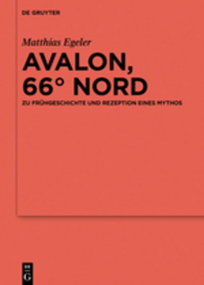 Cover for Egeler · Avalon, 66° Nord (Book) (2015)