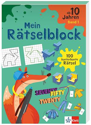 Klett Mein Rätselblock ab 10 Jahren Band 1 -  - Books - Klett Lerntraining bei PONS Langenscheid - 9783129498347 - June 6, 2025