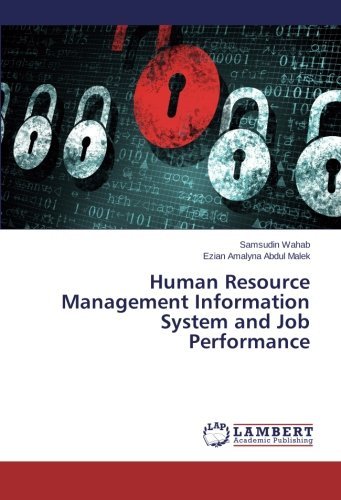 Cover for Ezian Amalyna Abdul Malek · Human Resource Management Information System     and Job Performance (Taschenbuch) (2014)