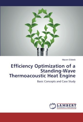 Efficiency Optimization of a Standing-wave Thermoacoustic Heat Engine: Basic Concepts and Case Study - Mazen Eldeeb - Libros - LAP LAMBERT Academic Publishing - 9783659461347 - 17 de octubre de 2013