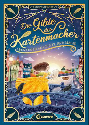 Cover for Tamzin Merchant · Die Gilde der Kartenmacher (Die magischen Gilden, Band 2) - Abenteuer aus Tinte und Magie (Buch) (2023)