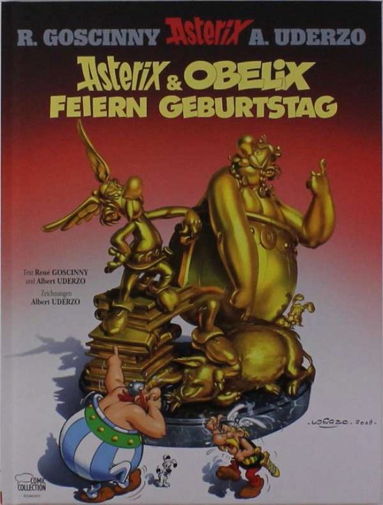 Cover for Uderzo · Asterix in German: Asterix 50 (Hardcover Book) (2017)