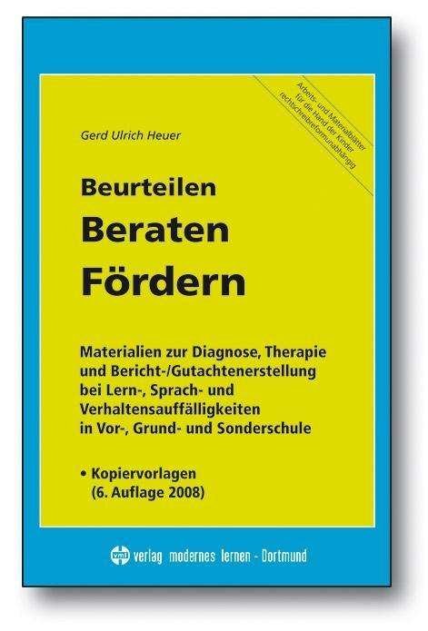 Cover for Heuer · Beurteilen,Beraten,Fördern (Bok)