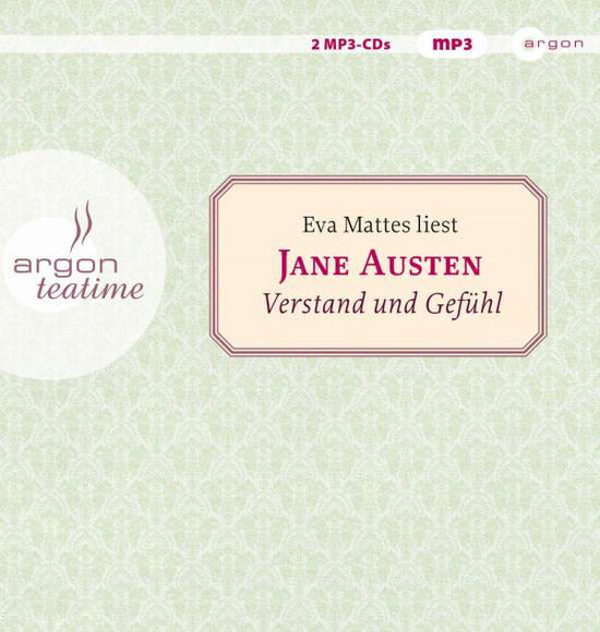 Cover for Austen · Verstand und Gefühl,MP3-CD (Book)