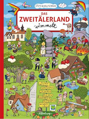 Cover for Steph Burlefinger · Das Zweitälerland wimmelt (Buch) (2024)