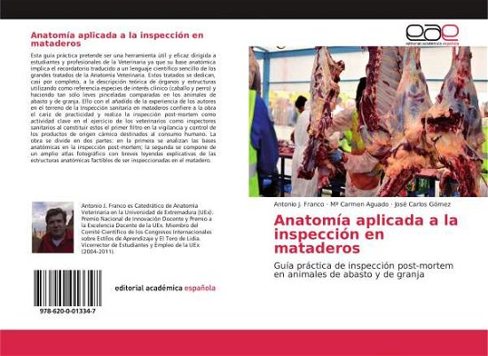 Cover for Franco · Anatomía aplicada a la inspecció (Bok)