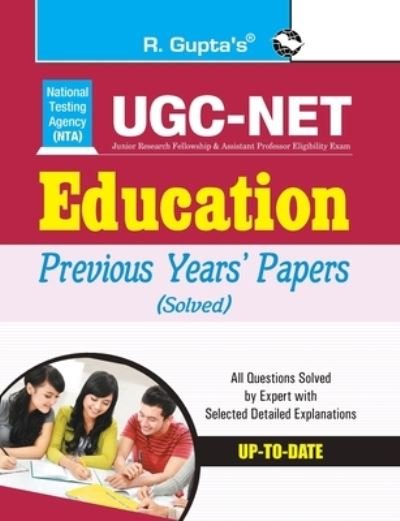 Cover for R. Gupta · UGC-Net Education Previous Years' Papers (Solved) (Pocketbok) (2020)