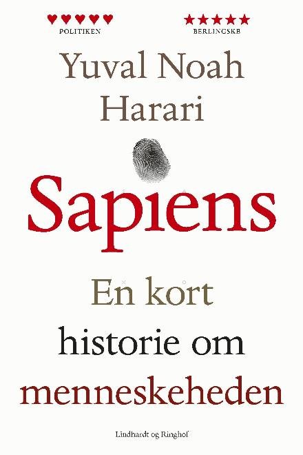 Cover for Yuval Noah Harari · Sapiens - En kort historie om menneskeheden (Heftet bok) [2. utgave] (2017)
