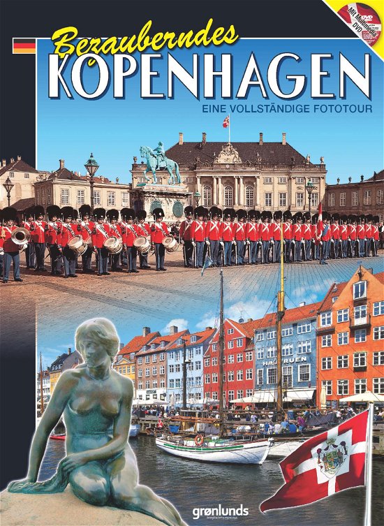 Cover for Grønlunds · Wonderful Copenhagen: Bezauberndes Kopenhagen mit DVD, Tysk (Bok/DVD) [5. utgave] [Bog &amp; DVD] (2012)