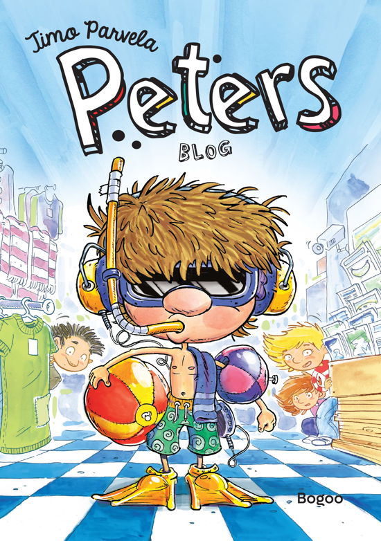 Timo Parvela · Peters blog (Hardcover Book) [1e uitgave] (2024)