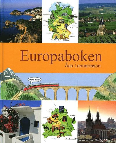 Cover for Åsa Lennartsson · Europaboken (Map) (2010)