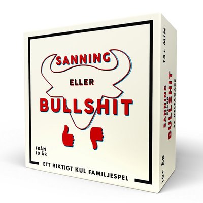 Cover for Sanning eller bullshit : middagsspel (Book) (2022)