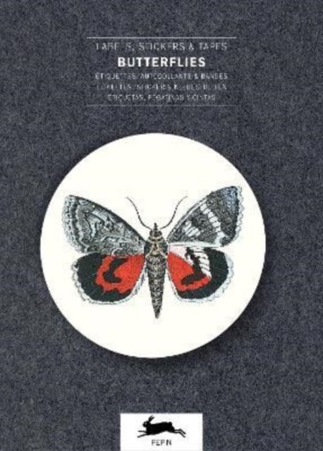 Cover for Pepin Press · Butterflies: Label &amp; Sticker Book (Paperback Book) (2022)