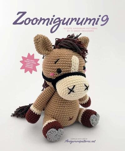 Cover for Amigurumipatterns.ne · Zoomigurumi 9: 15 Cute Amigurumi Patterns by 12 Great Designers - Zoomigurumi (Pocketbok) (2020)