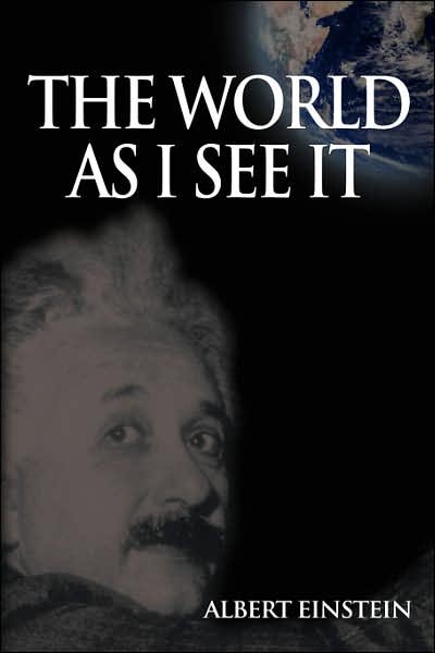 Cover for Albert Einstein · World As I See It (Taschenbuch) (2007)