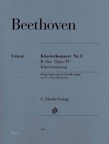 Klavierkon.2,Klav.HN434 - Beethoven - Books - SCHOTT & CO - 9790201804347 - April 6, 2018