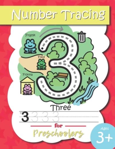 Cover for Celes Publishing · Number Tracing for Preschoolers (Paperback Book) (2020)