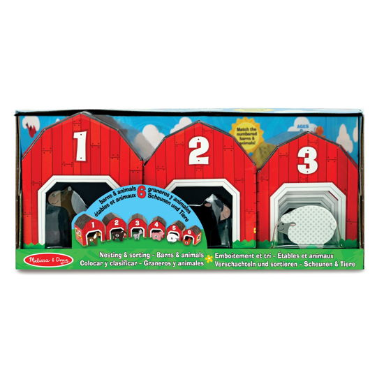 Cover for Melissa And Doug · Nesting &amp; Sorting Barns &amp; Animals (N/A)
