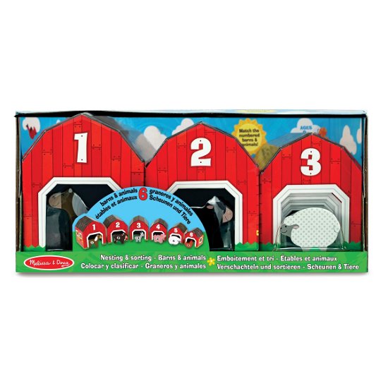 Cover for Melissa And Doug · Nesting &amp; Sorting Barns &amp; Animals (N/A)
