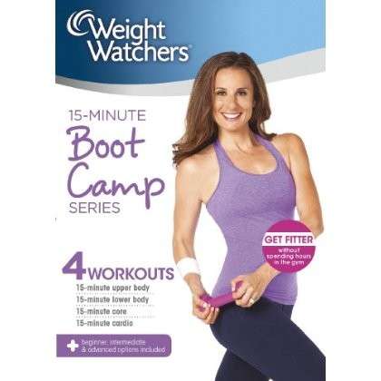 Cover for Weight Watchers: 15-minute Boot Camp Series (DVD) (2013)